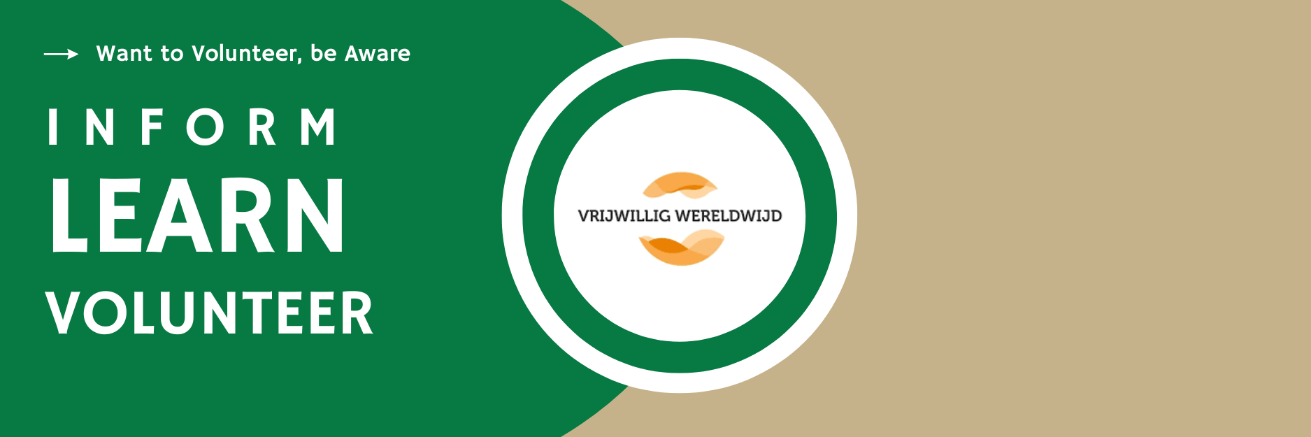 Vrijwillig Wereldwijd Header
