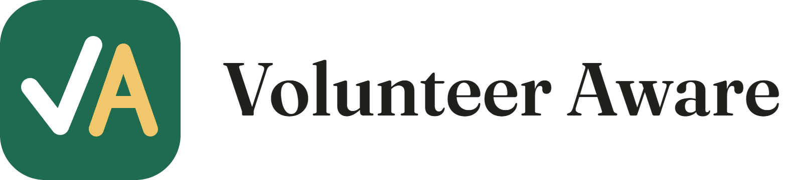 Volunteer Aware logo